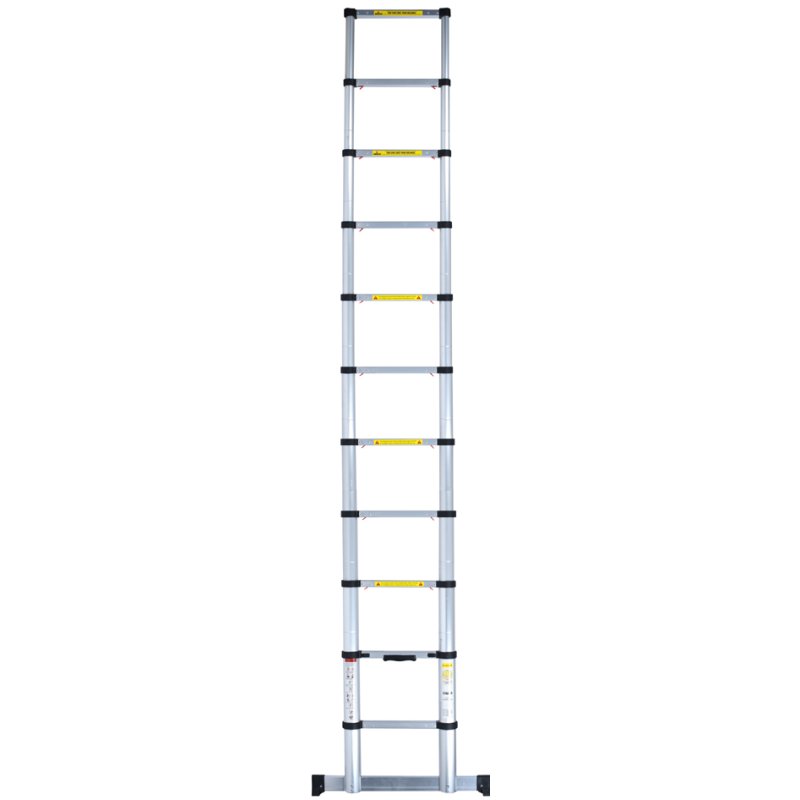 pavo échelle télescopique, extensible, aluminium, 3,20 m